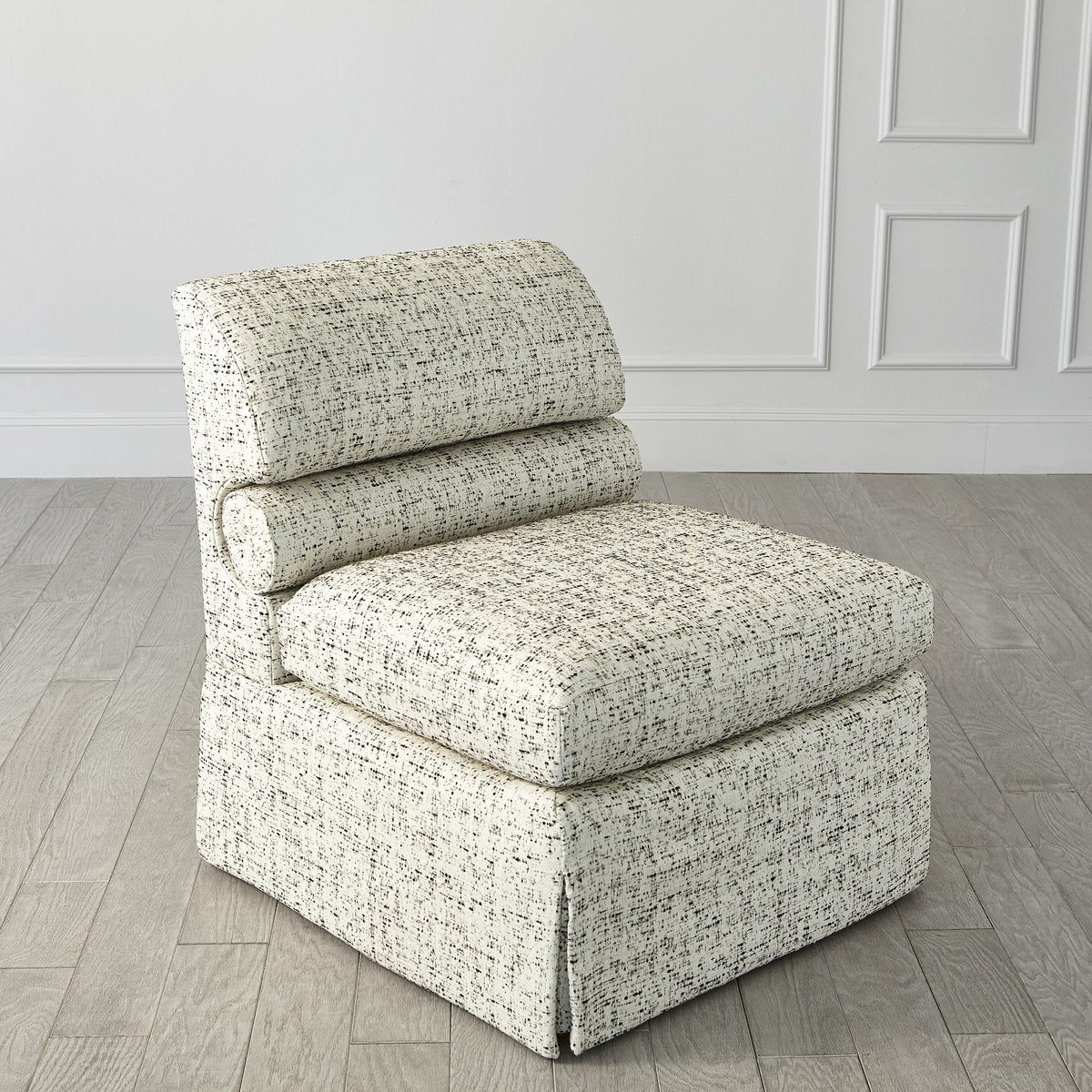 Ashley Childers Bolster Slipper Chair Truce Kona