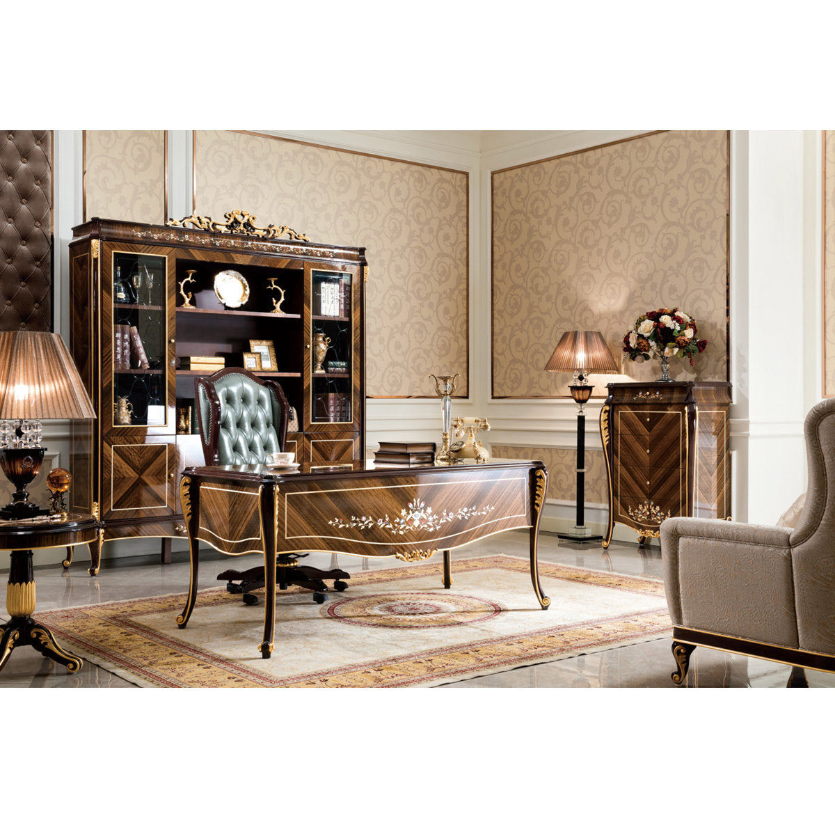 Infinity Furniture Import Athena 4 Door Bookcase