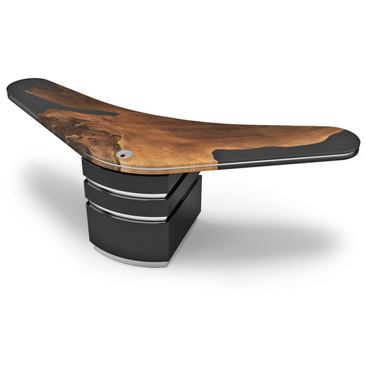 Arditi Collection Boomerang Solid Wood Corner Desk