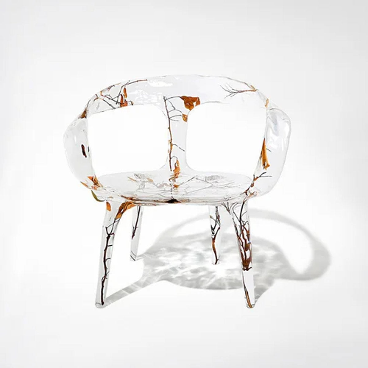 Branched Crystal Arm Chair