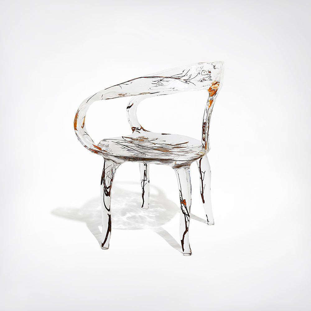 Branched Crystal Arm Chair