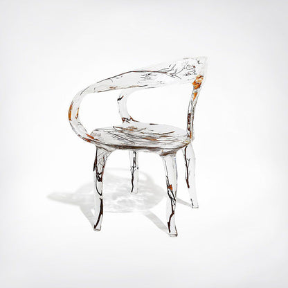 Branched Crystal Arm Chair