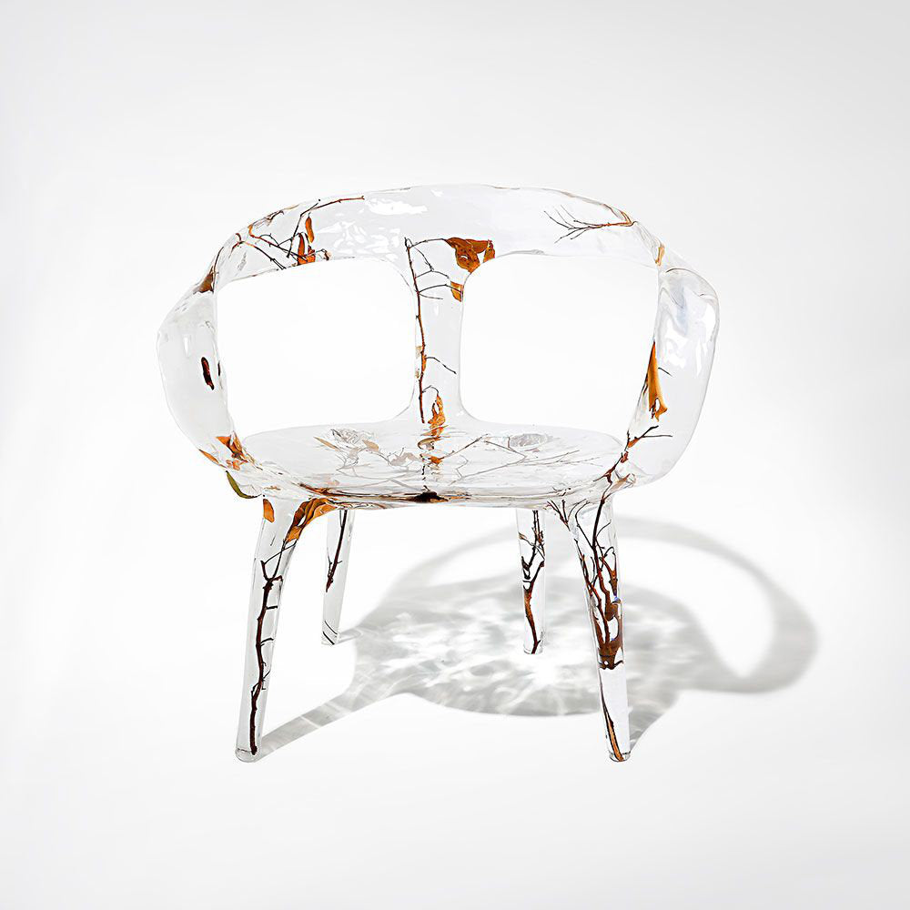 Branched Crystal Arm Chair