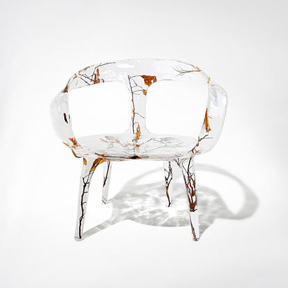 Branched Crystal Arm Chair