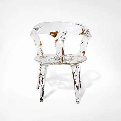 Branched Crystal Arm Chair