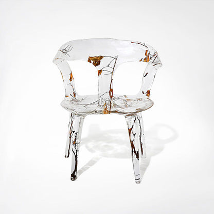 Branched Crystal Arm Chair