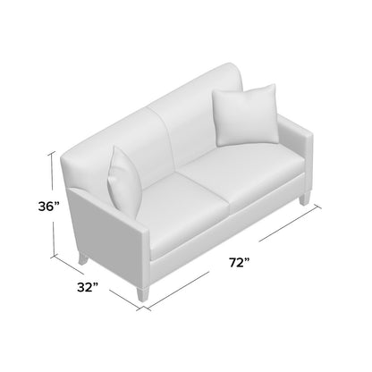Duralee Brighton Square Arm Sofa