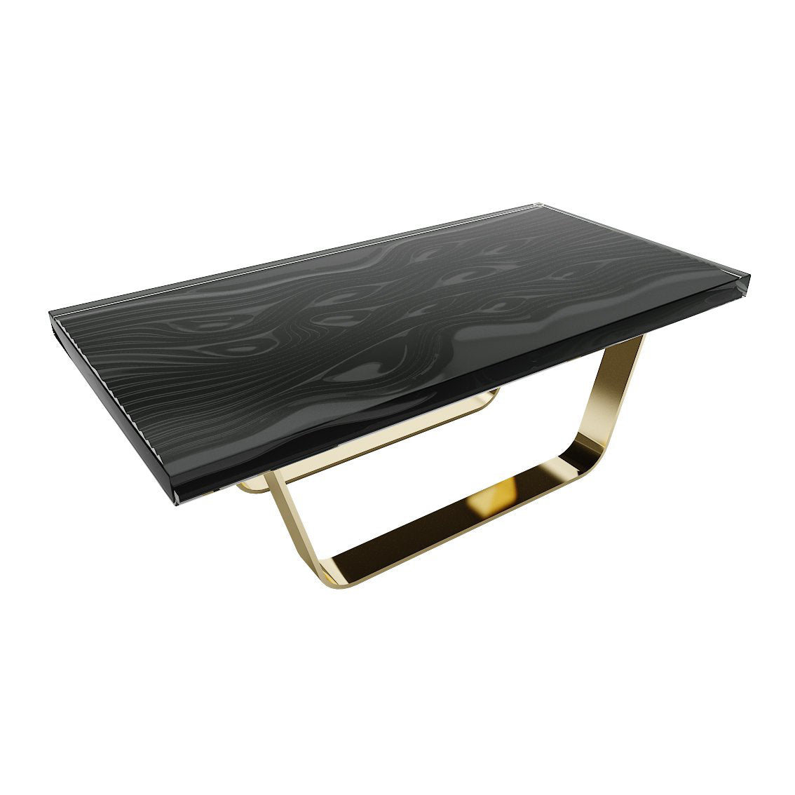 Arditi Collection Bubbles Sled Coffee Table