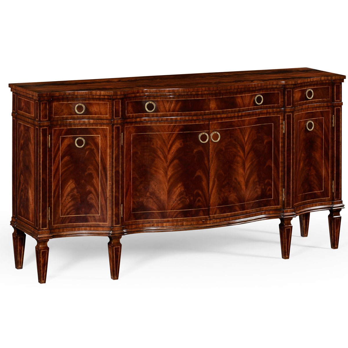 Buckingham 72.75'' W Solid Wood Sideboard