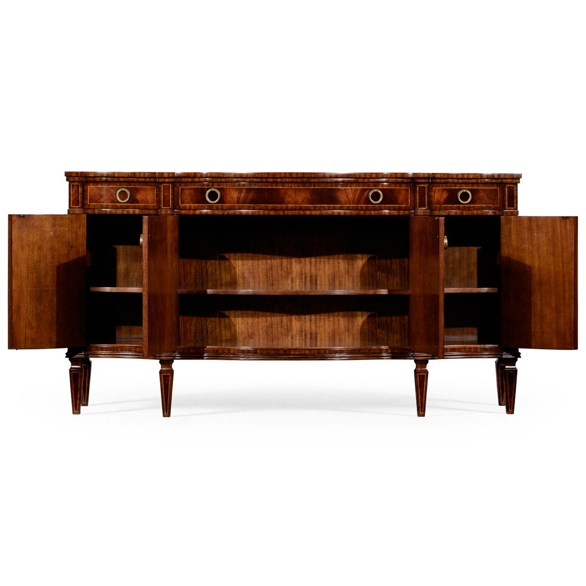 Buckingham 72.75'' W Solid Wood Sideboard
