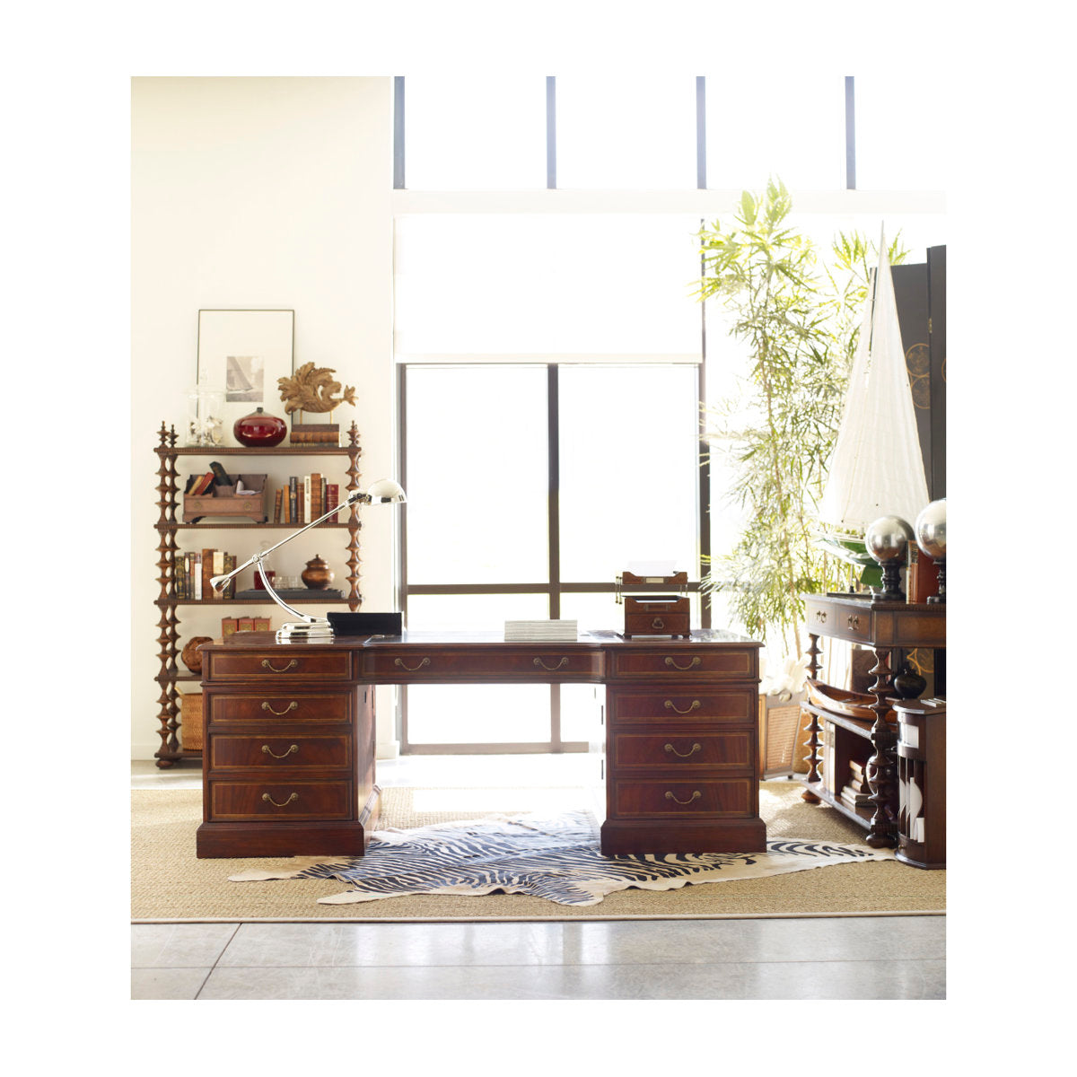 Buckingham Solid Wood Computer Desk