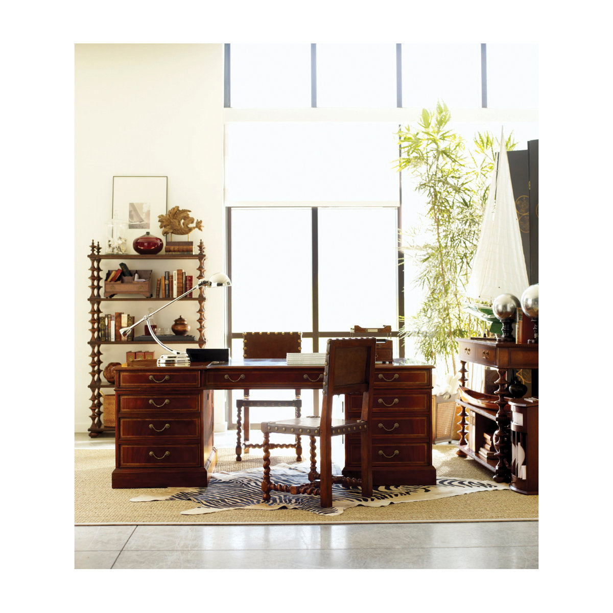 Buckingham Solid Wood Computer Desk