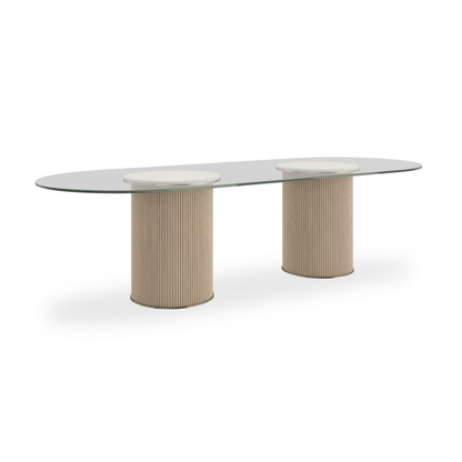 Caracole Classic Rhythm Oval Dining Table