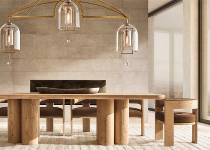 Fulcrum Grand Linear Chandelier 73"