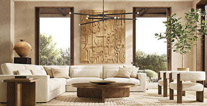 Rousseau 8-Light Mobile Orb Chandelier