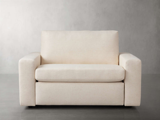 Kipton Wide Arm Luxury Twin Sleeper Chair
