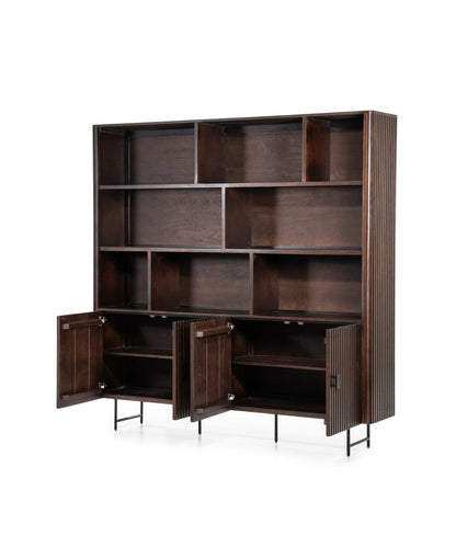 Cabinet Solid Wood Bookcase