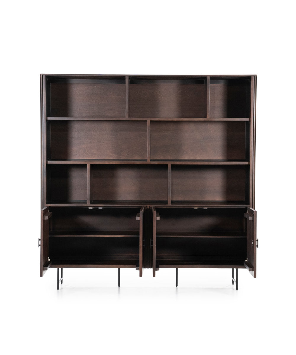 Cabinet Solid Wood Bookcase