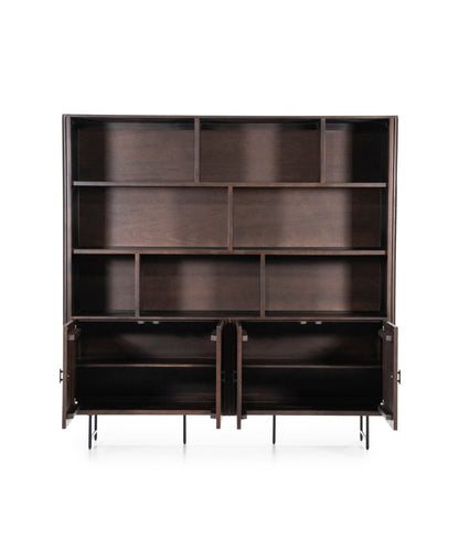 Cabinet Solid Wood Bookcase