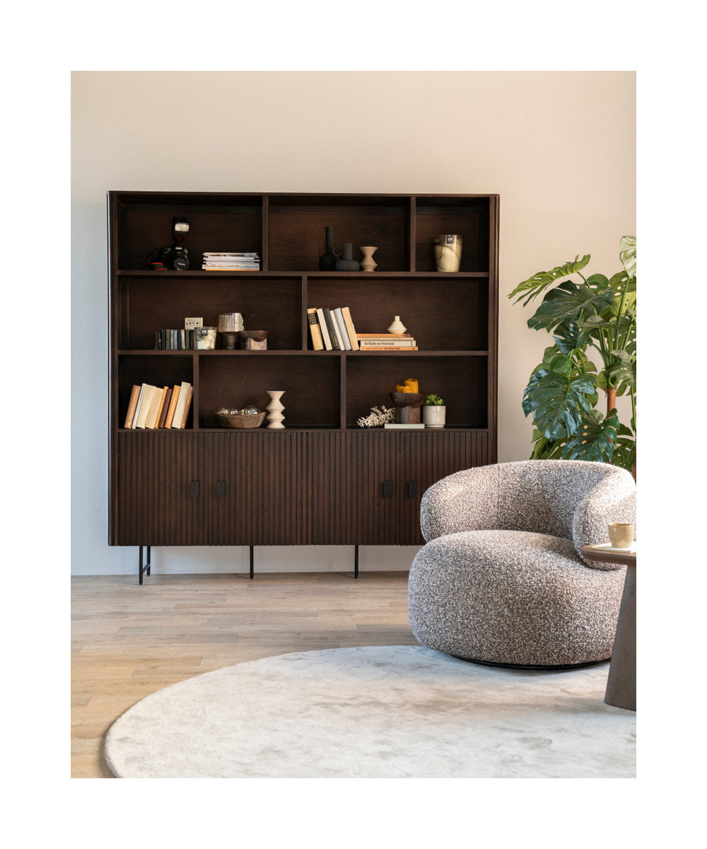 Cabinet Solid Wood Bookcase