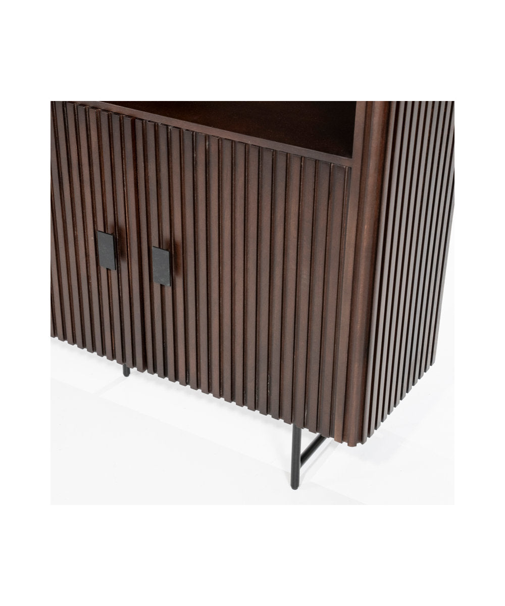 Cabinet Solid Wood Bookcase