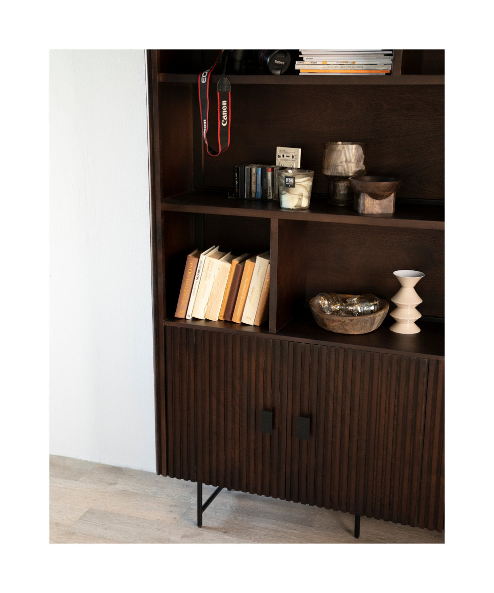 Cabinet Solid Wood Bookcase