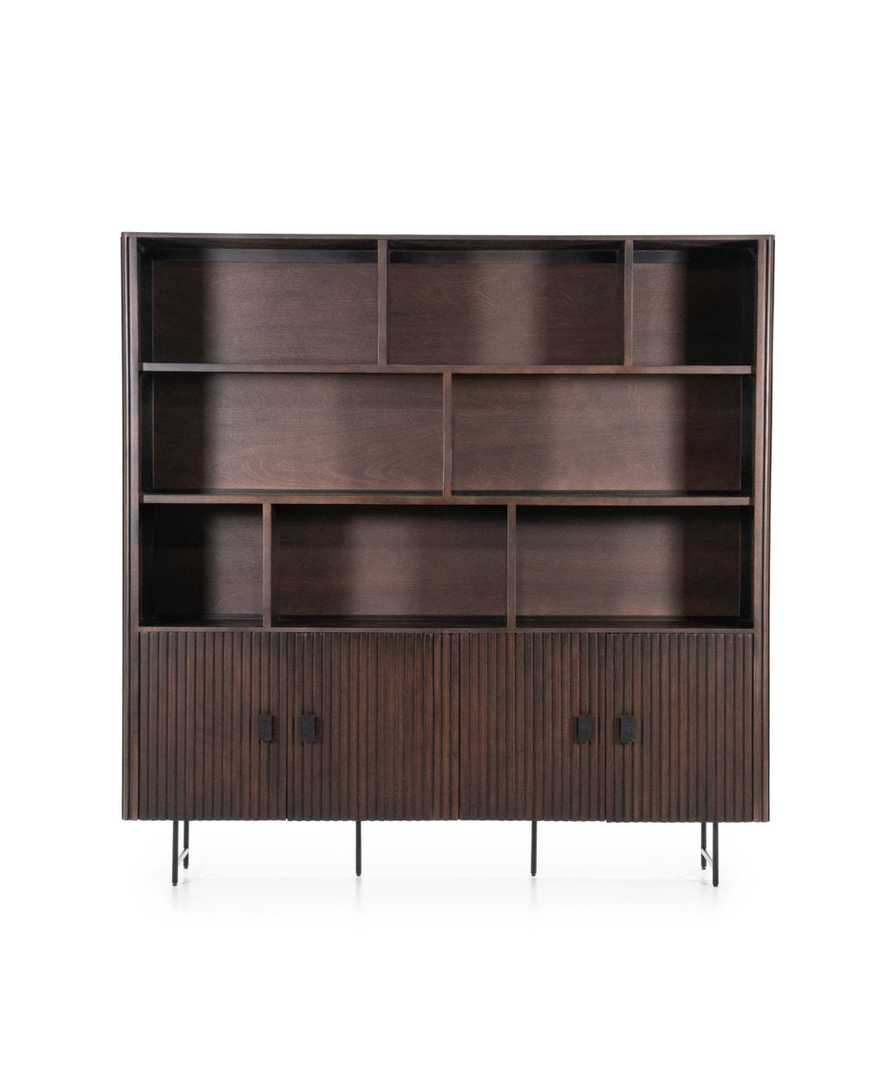 Cabinet Solid Wood Bookcase