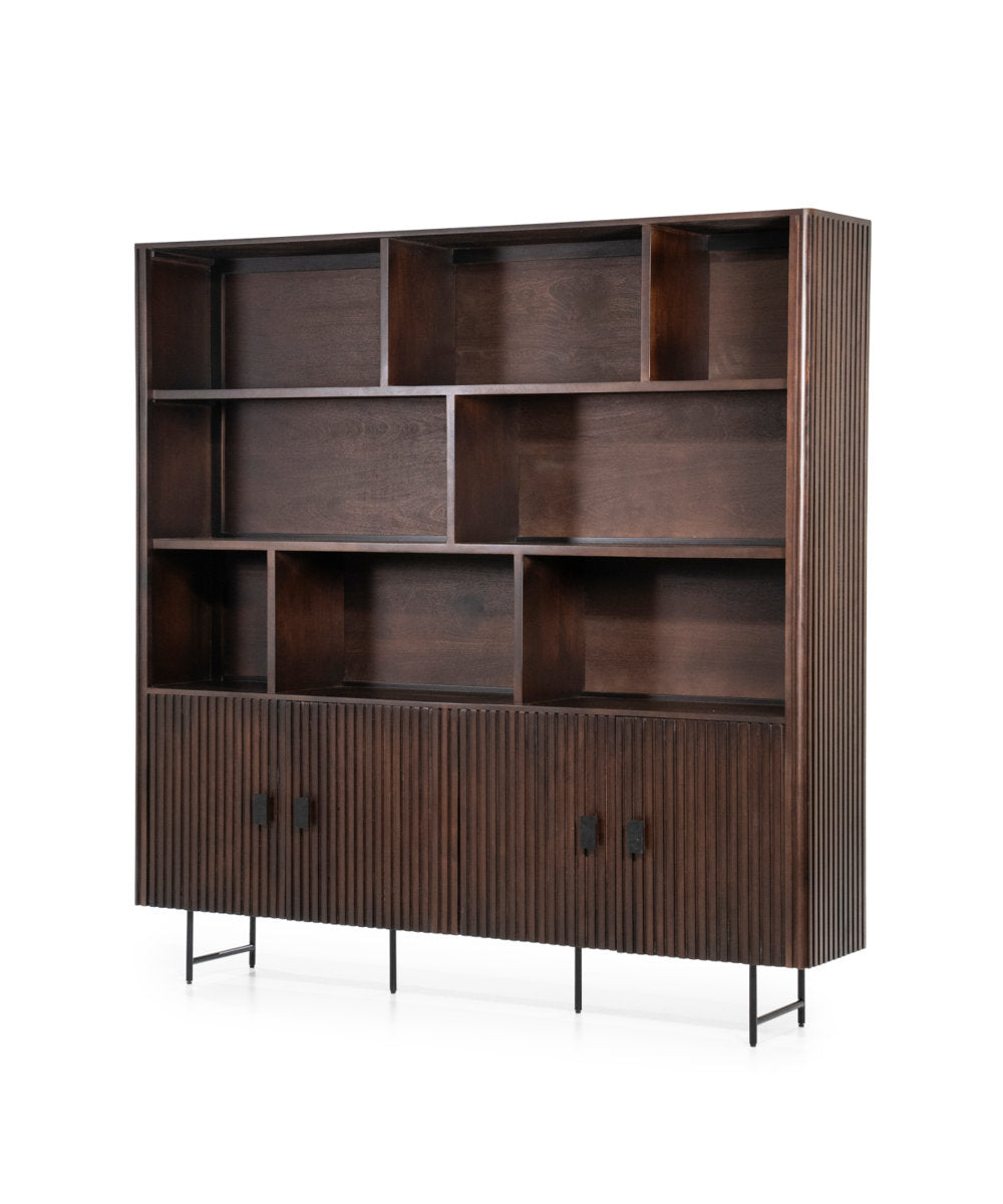Cabinet Solid Wood Bookcase