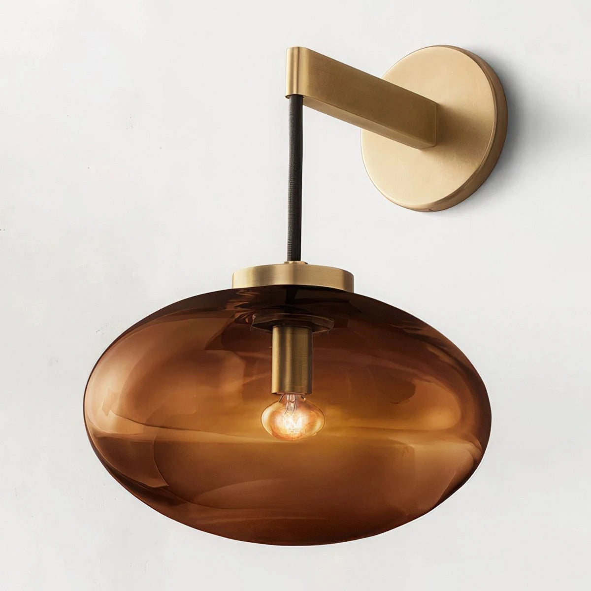 Cabrette Glass Sconce