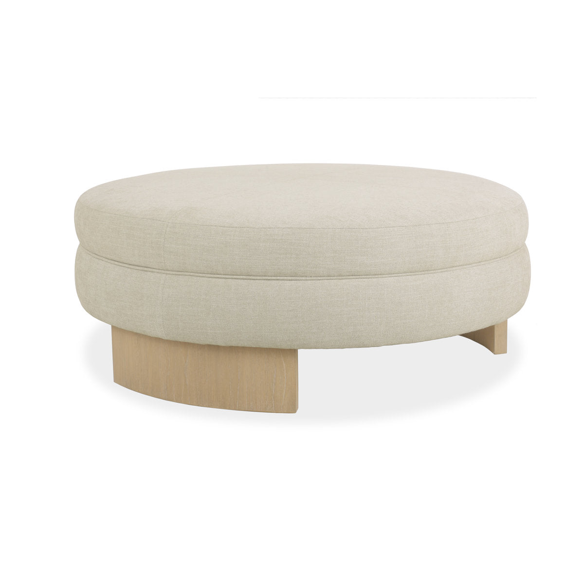 Brownstone Furniture Cabria 445 Wide Round Cocktail Ottoman