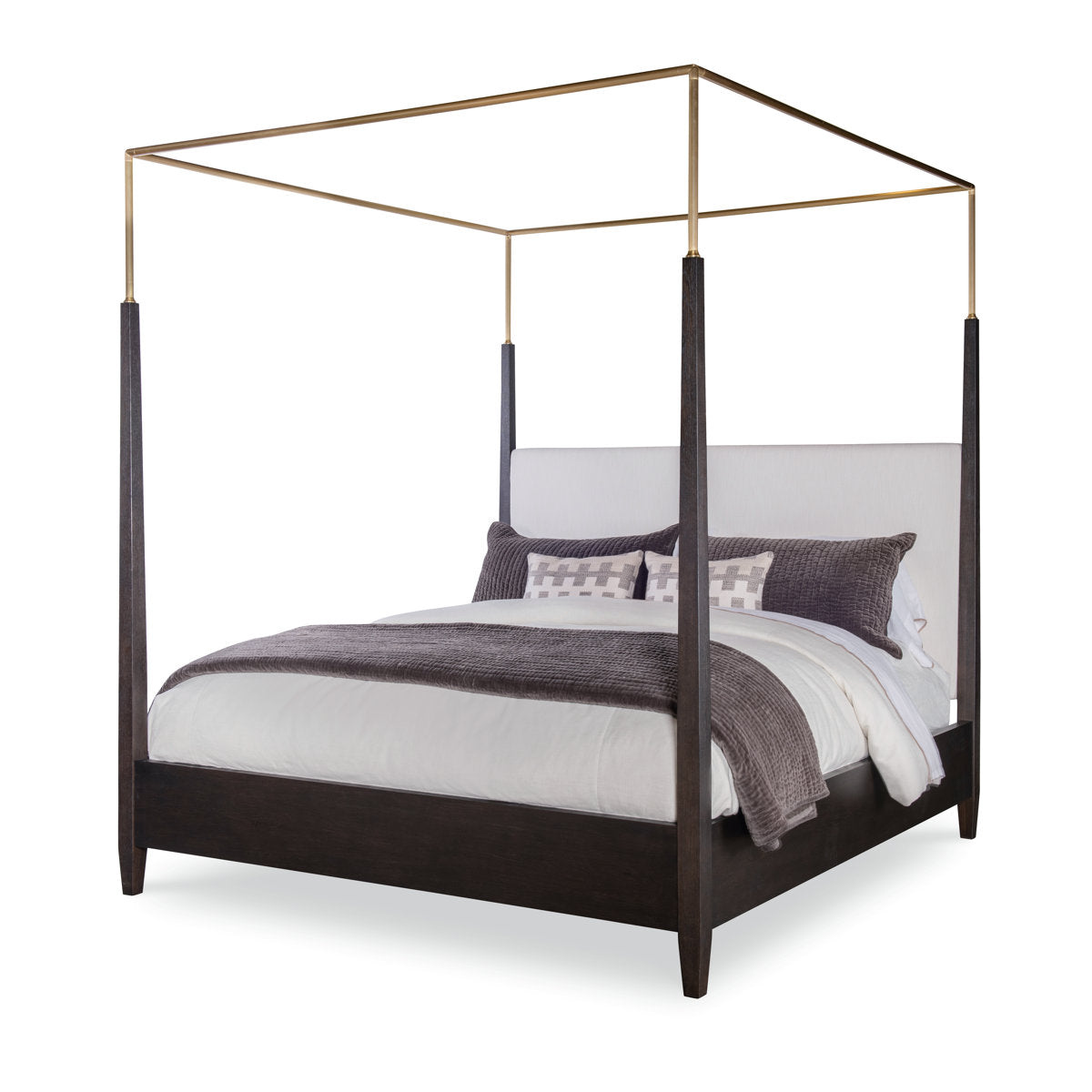 Cadence Linen Canopy Bed