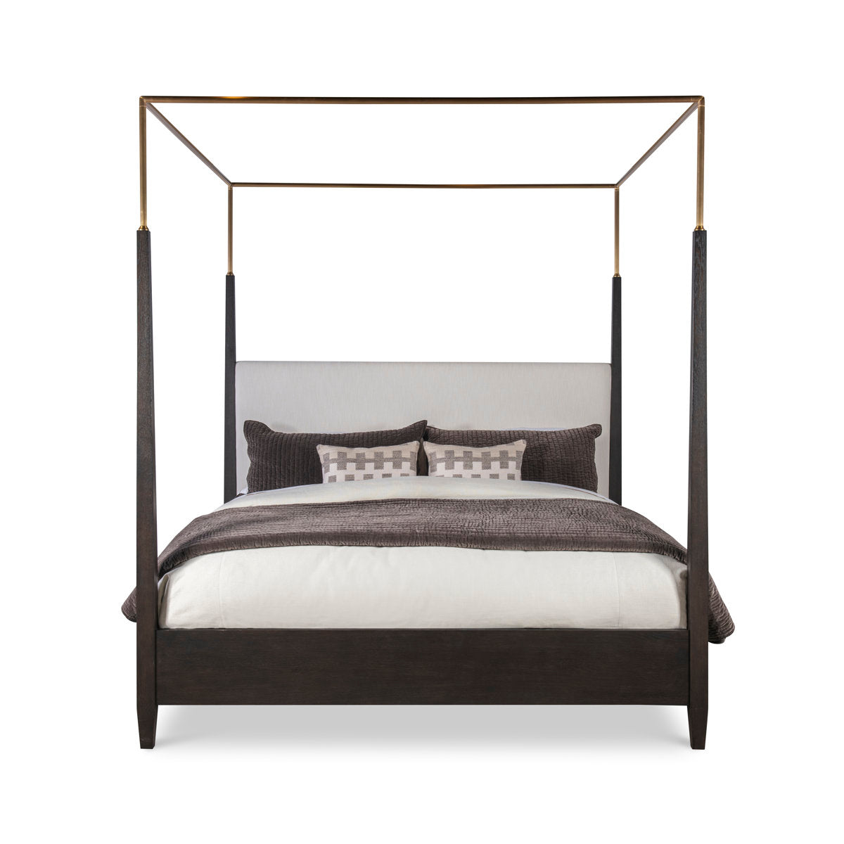 Cadence Linen Canopy Bed