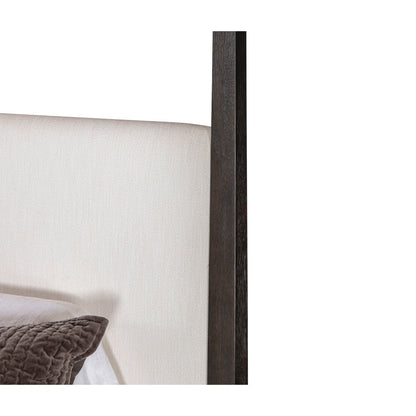 Cadence Linen Canopy Bed