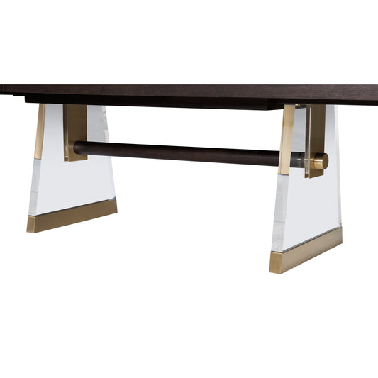 Cadence Rectangular Dining Table - Mocha