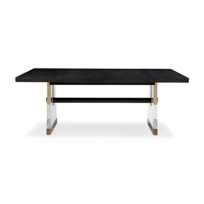 Cadence Rectangular Dining Table - Mocha