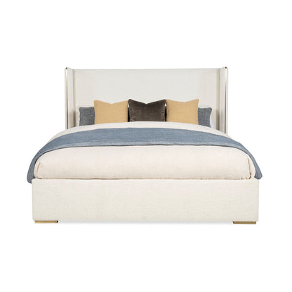 Cadence Upholstered King Wingback Bed