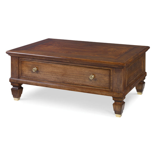 Maitland Smith Calgary Premium Materials 4 Legs Coffee Table With Storage