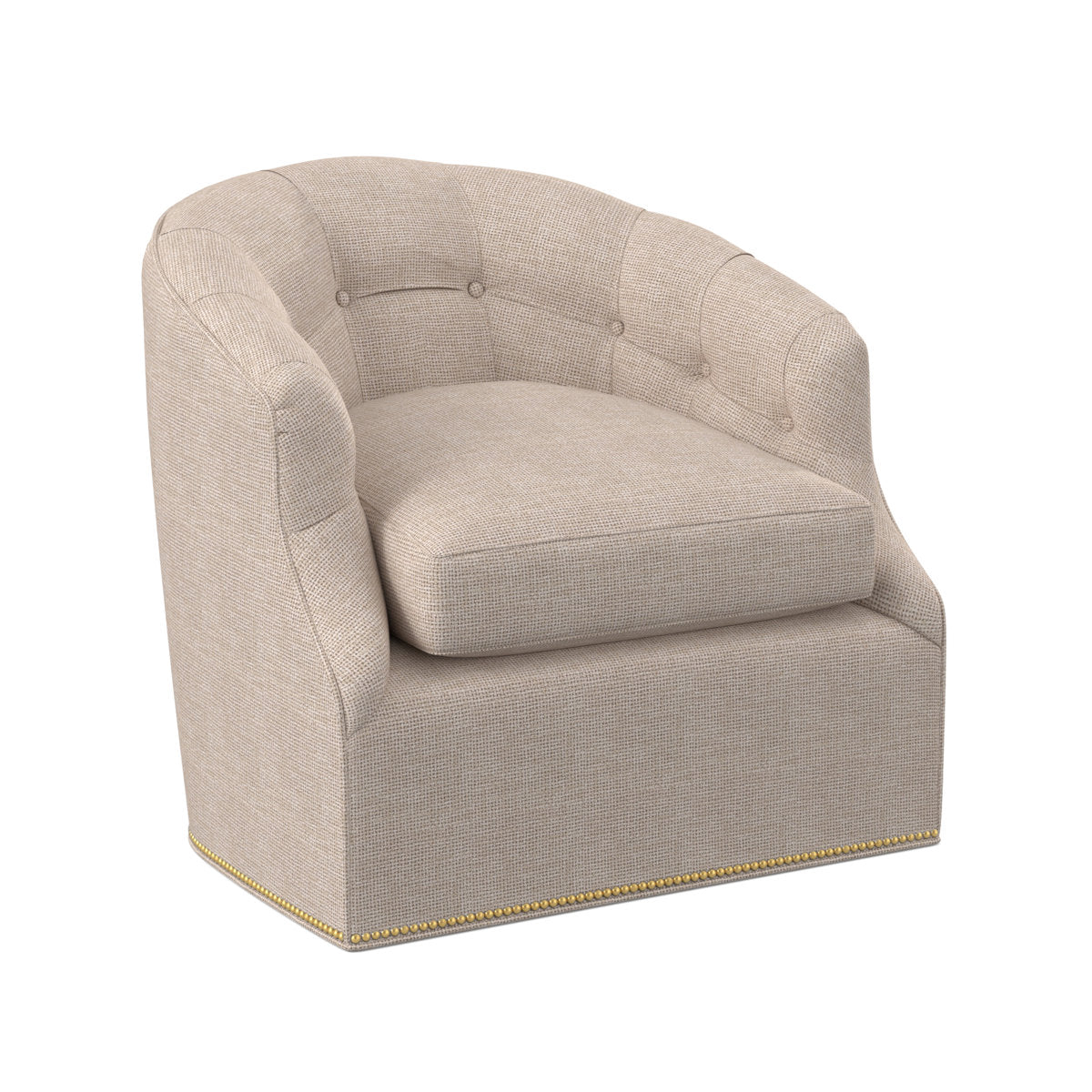 Calvert Swivel Barrel Chair