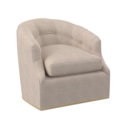 Calvert Swivel Barrel Chair