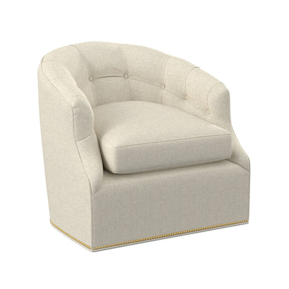 Calvert Swivel Barrel Chair