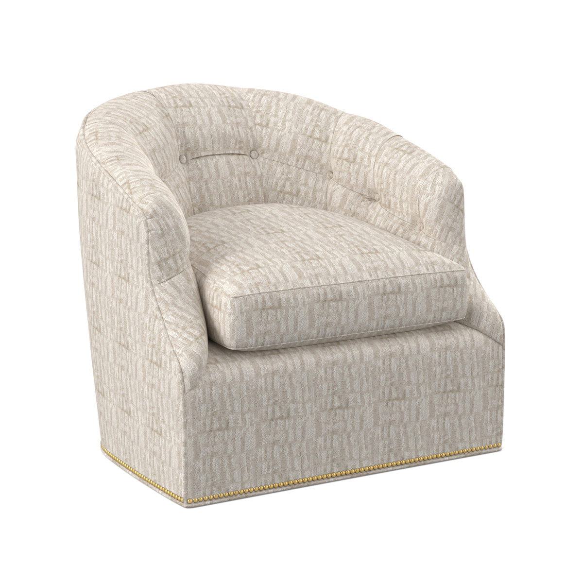 Calvert Swivel Barrel Chair