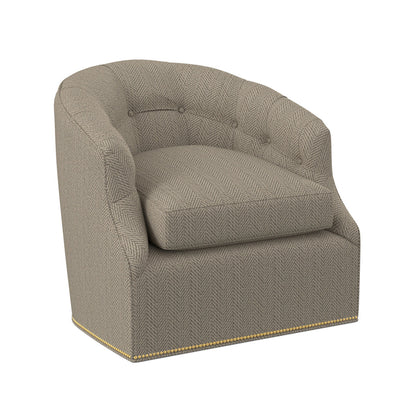 Calvert Swivel Barrel Chair