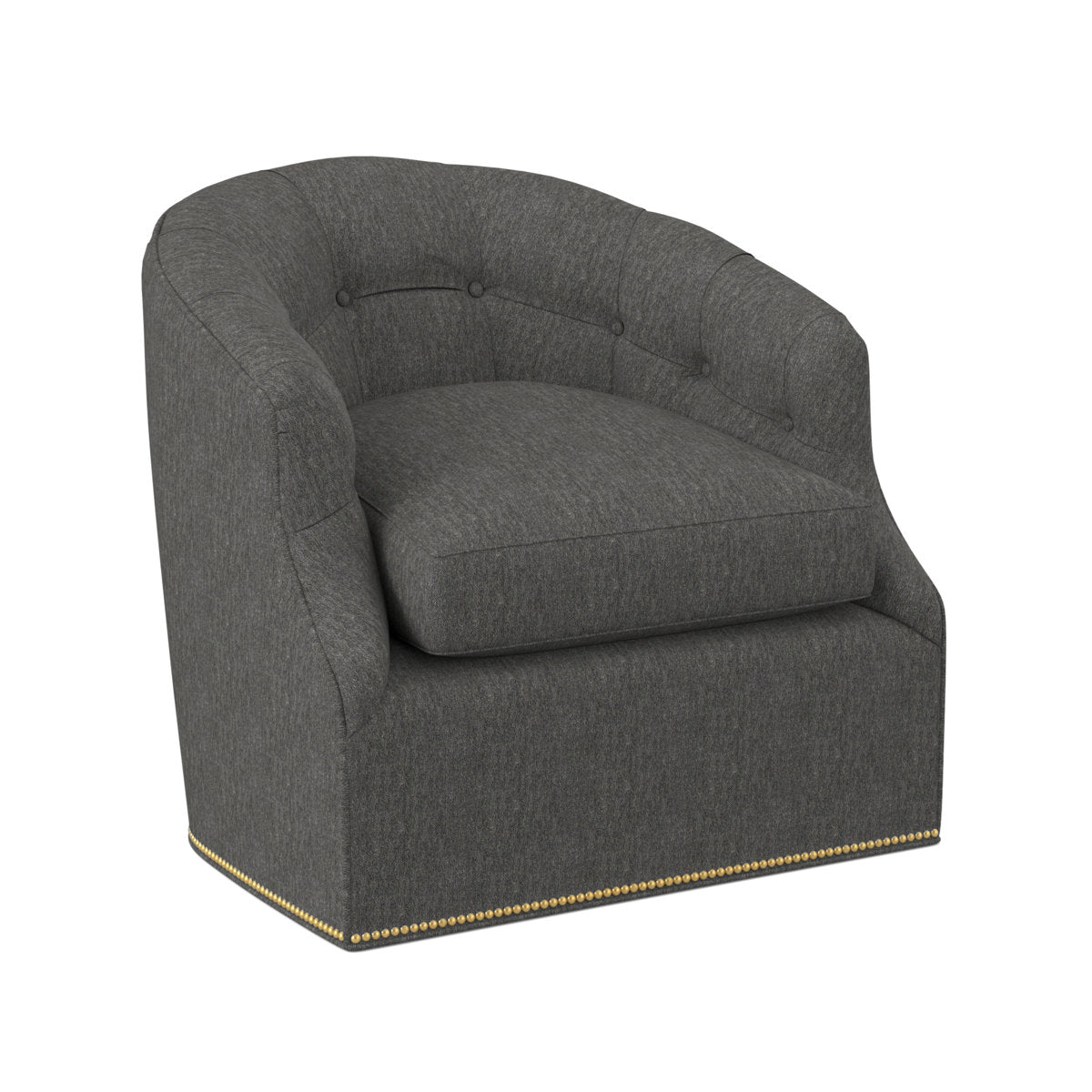 Calvert Swivel Barrel Chair