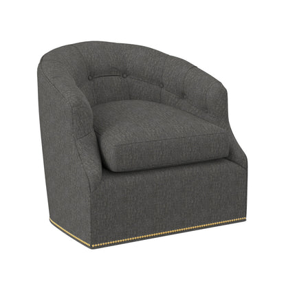 Calvert Swivel Barrel Chair