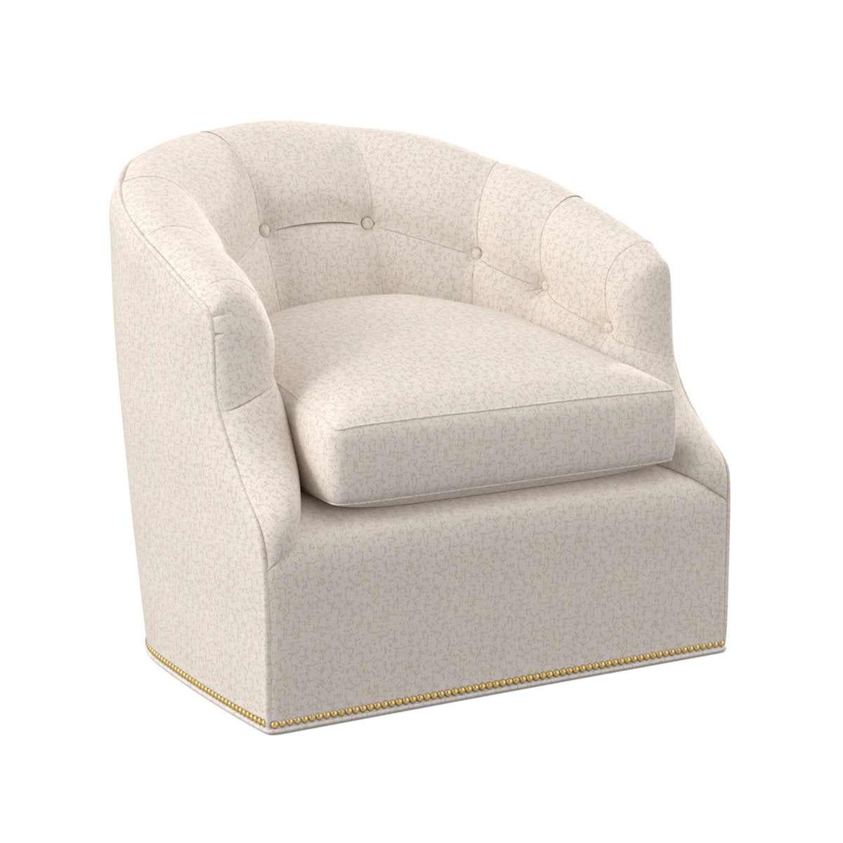 Calvert Swivel Barrel Chair