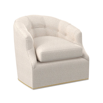 Calvert Swivel Barrel Chair