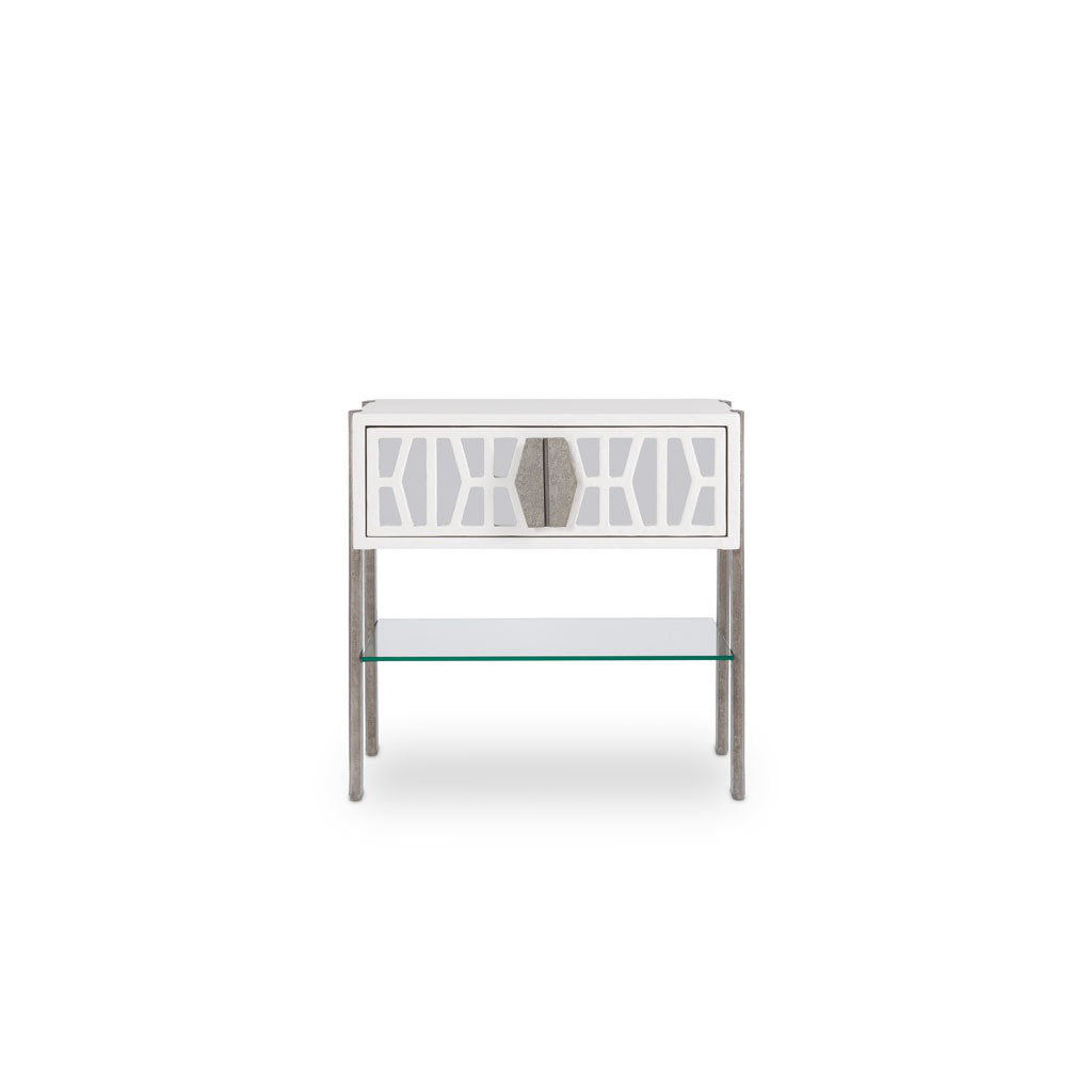 Cambridge 1 - Drawer Solid Wood Nightstand