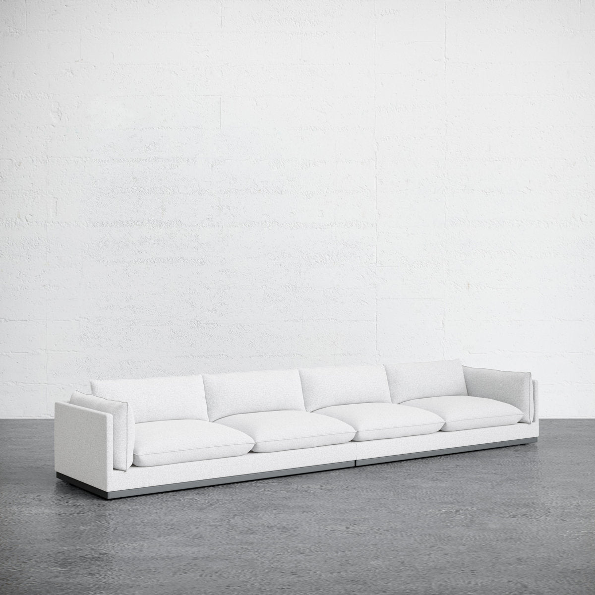 Case Canvas Camden Sofa Nathan White 2 Piece