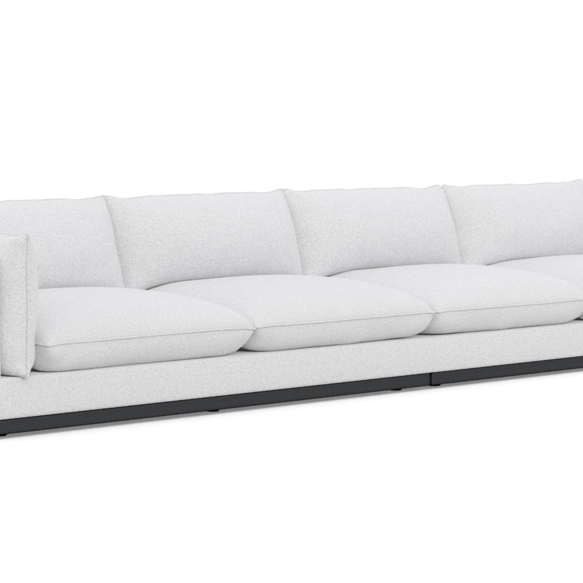 Case Canvas Camden Sofa Nathan White 2 Piece