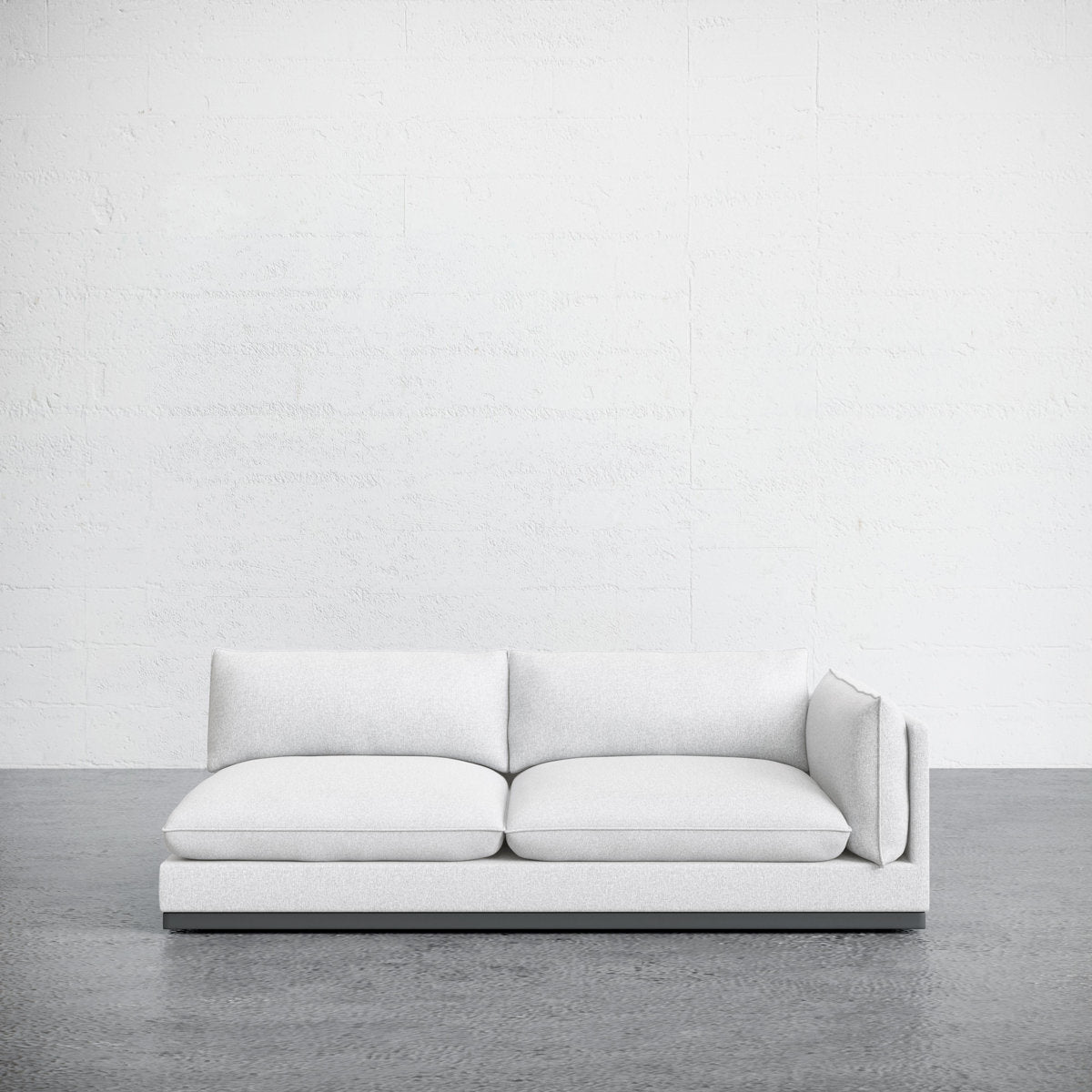 Case Canvas Camden Sofa Nathan White 2 Piece